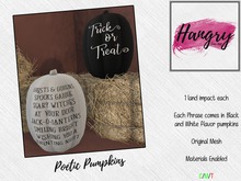 Hangry - Poetic Pumpkins (boxed)