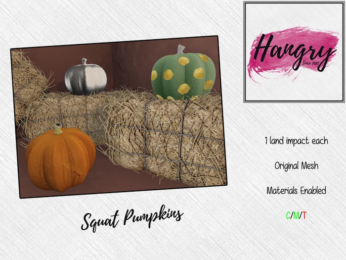 Hangry - Round Pumpkins (boxed)