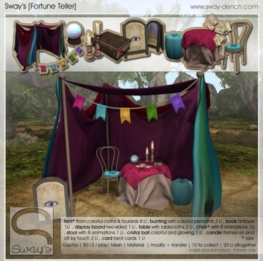 Sway's [Fortune Teller] stool