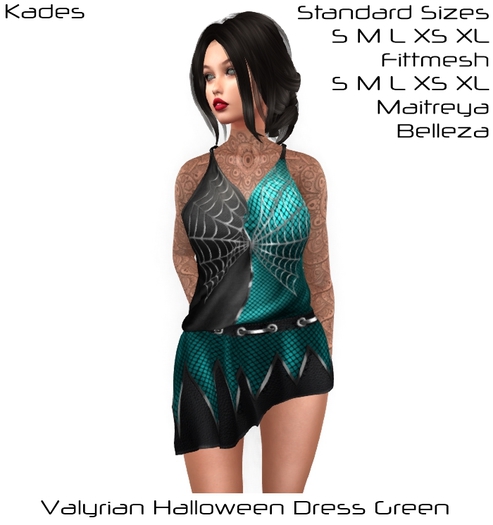 Valyrian Dress Green