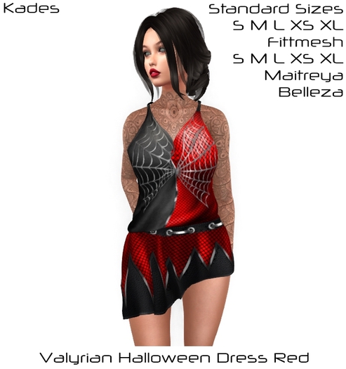 Valyrian Dress Red