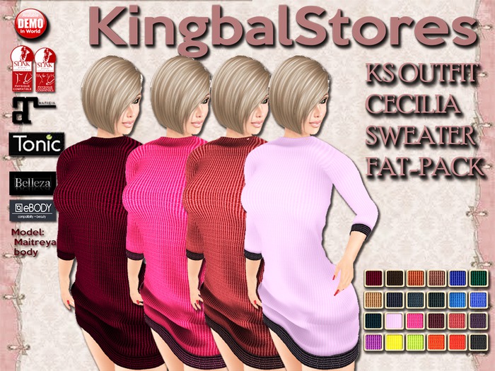 420 KS OUTFIT CECILIA SWEATER FAT-PACK