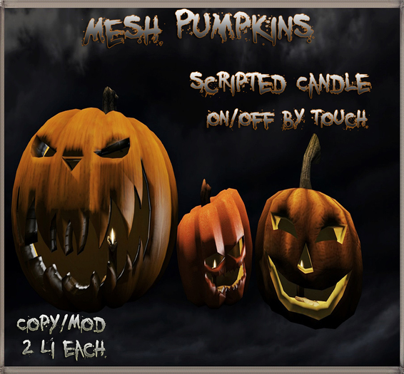 Mesh Pumpkins