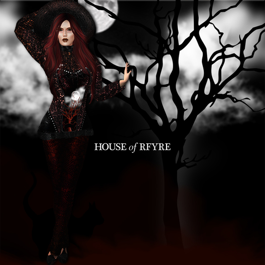 RFYRE L'AUTOMNE - FIRE [STILETTOS & HAT INCLUDED] - B