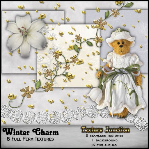 ~TJ~  Winter Charm Texture Set