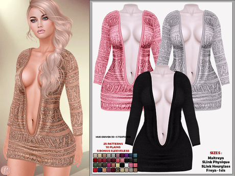 Second Life Marketplace Hh Lavelle Mini Dress