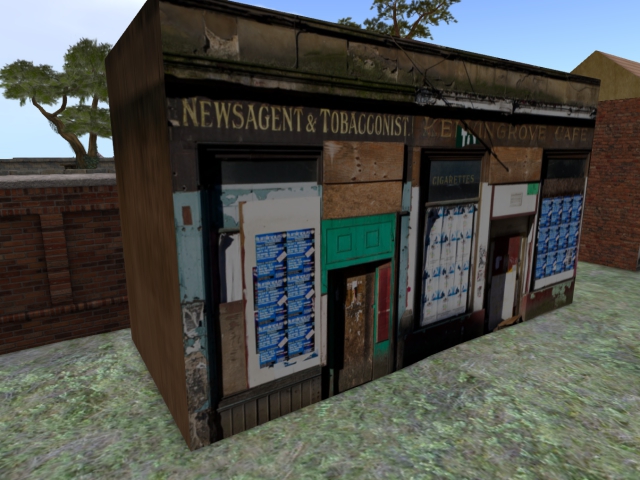 Derelict Shops 2 by Knoworks