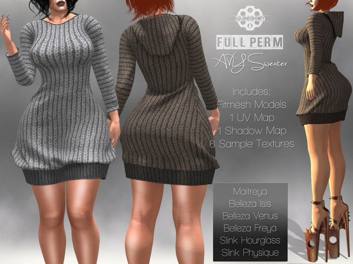 [GUNSHOT] AVY Sweater - Full Perm
