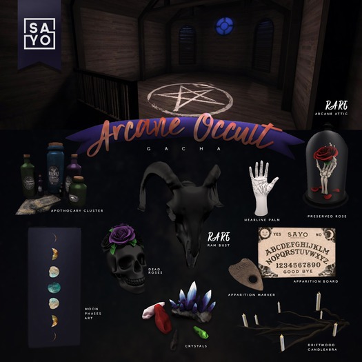 SAYO - Arcane Occult Gacha - Apparition Marker