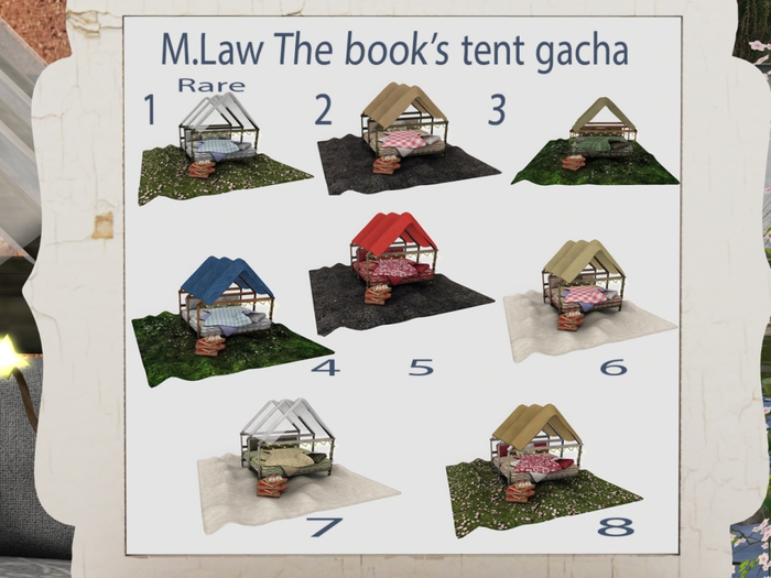 .:M.LAW:. The book`s tent one RARE