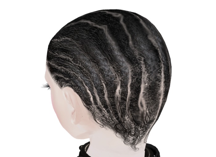 Second Life Marketplace - ::Odysy:: Black Hair base - Li - Omega Applier