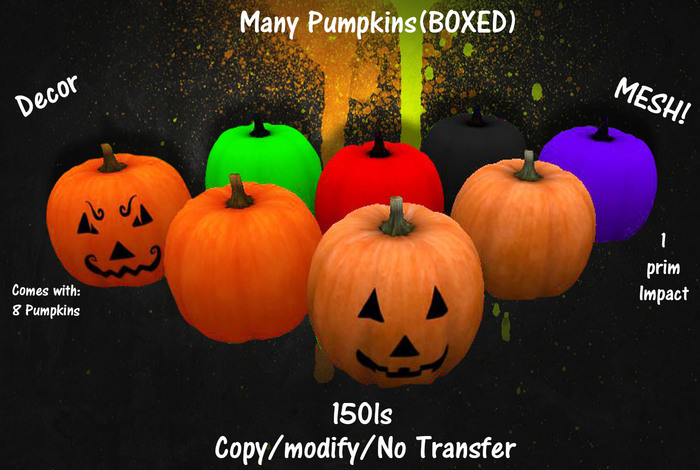 Many Pumpkins(BOXED)