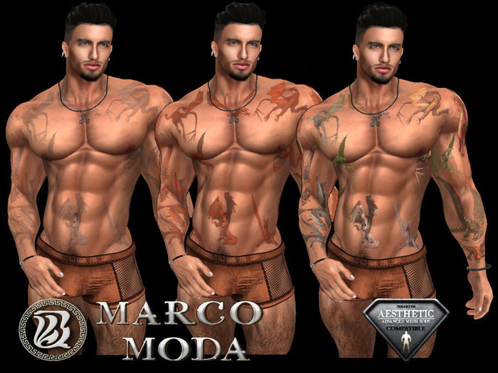 MM DRAGON PARTY TATTOO - NIRAMYTH AESTHETIC