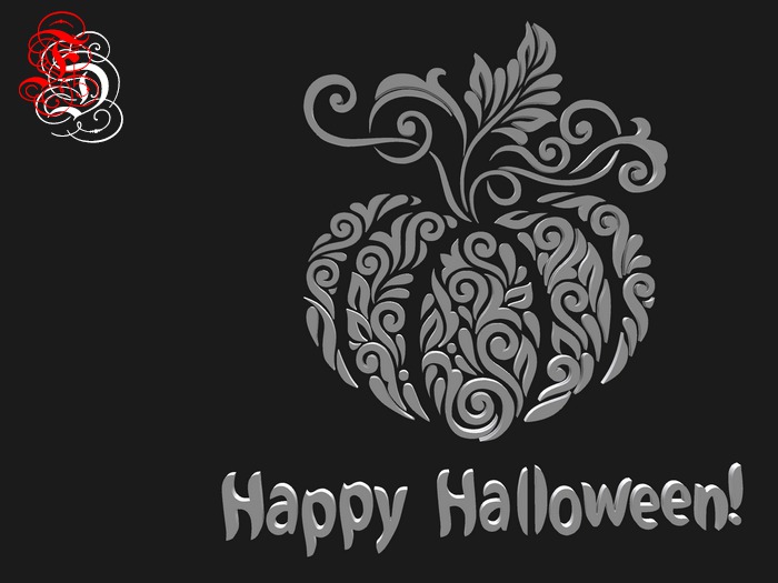 Frosensum ~ Happy Halloween - Sprouted Pumpkin FULLPERM