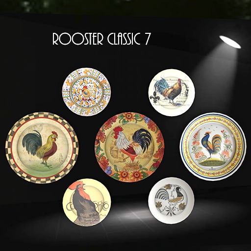 Rooster Classic Wall Plates