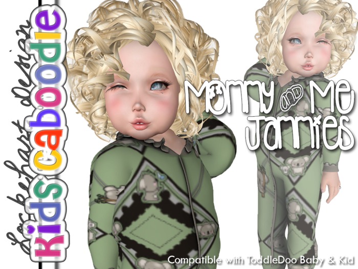 Second Life Marketplace LockehartDC Mommy & Me Jammies Koala