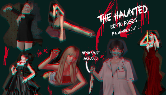 [esop] - The Haunted pose set [Halloween2017]