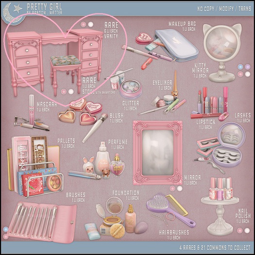 .random.Matter. - Pretty Girl - Vanity [Pink] - RARE