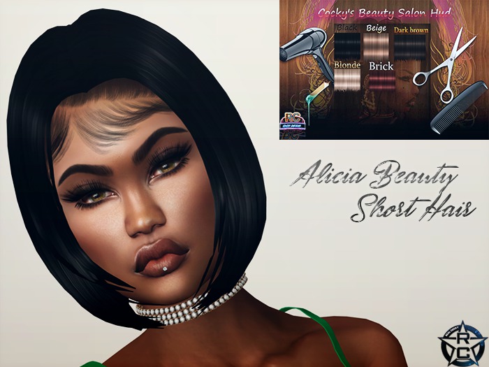 {RC}Alicia Beauty Short Hair Hud