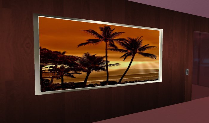 Hawaii sunset  Picture 2 prims