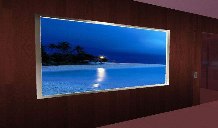 Evening in Hawaii  Painting  2 prims