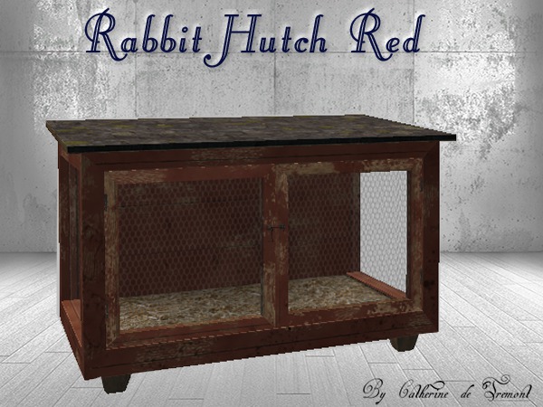 "CdT* Rabbit Hutch Red