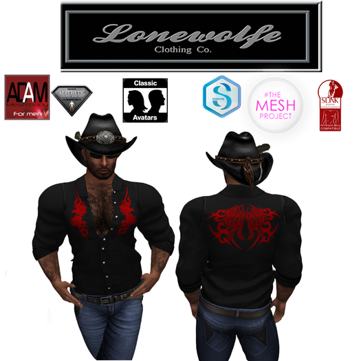 LWC Western Roses Western Shirt