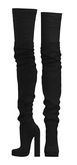 Blueberry - Mili Boots - Maitreya, Belleza (All), Slink Physique Hourglass - ( Mesh ) - Black