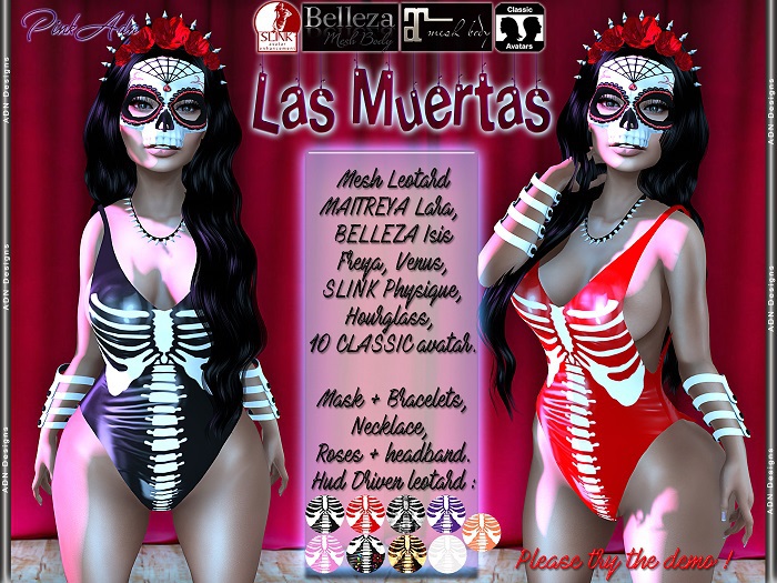 [AdN] Las Muertas (slink maitreya belleza classic)