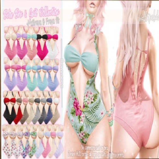 *HolliPocket* Bebe Suit-CHERRY FREYA