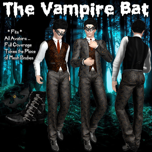 RRW ~ The Vampire Bat ~ Halloween Mask!