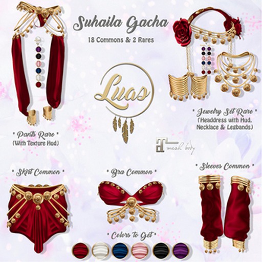 Luas Suhaila Sleeves Pink