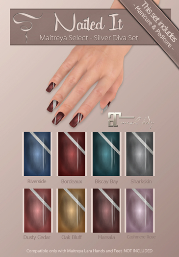 Nailed It - Maitreya Select - Silver Diva