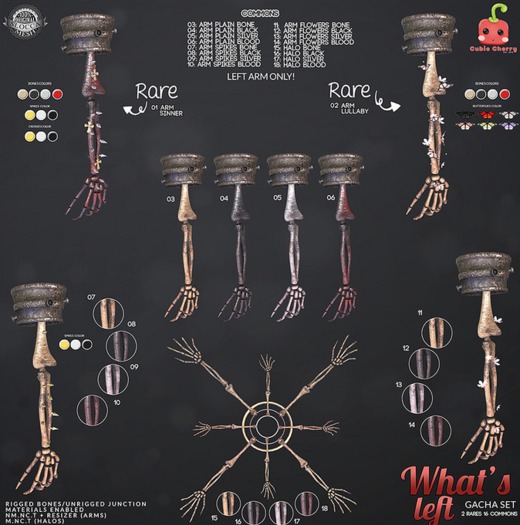 18[Cubic Cherry] {What's Left} Halo BLOOD (BOX)