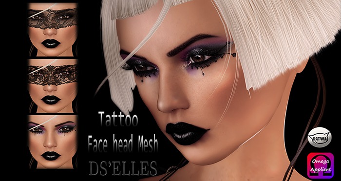 DS'ELLES-(BOX) (WEAR) MASK Woman  system CATWA & OMEGA