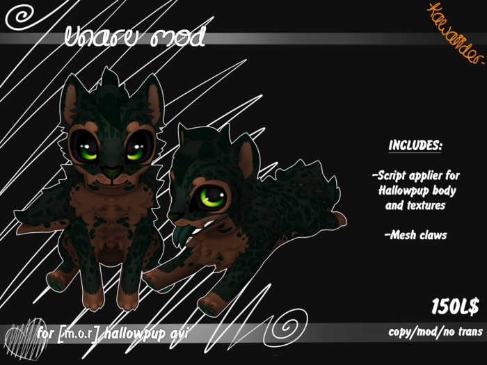 -KW- Hallowpup ~Unaru mod *woody*