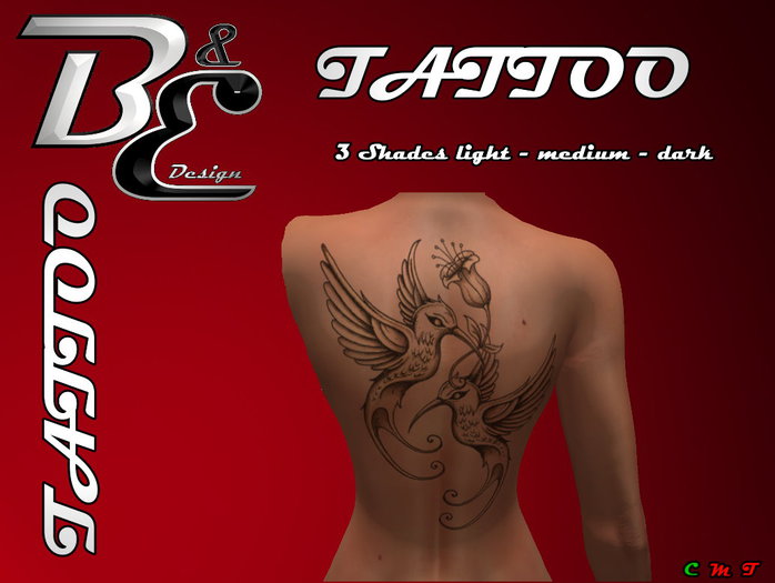 B&E Design Tattoo Phoenix 01