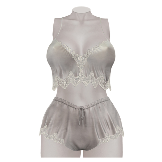 Ricielli - Lace Outfit / Light Gray