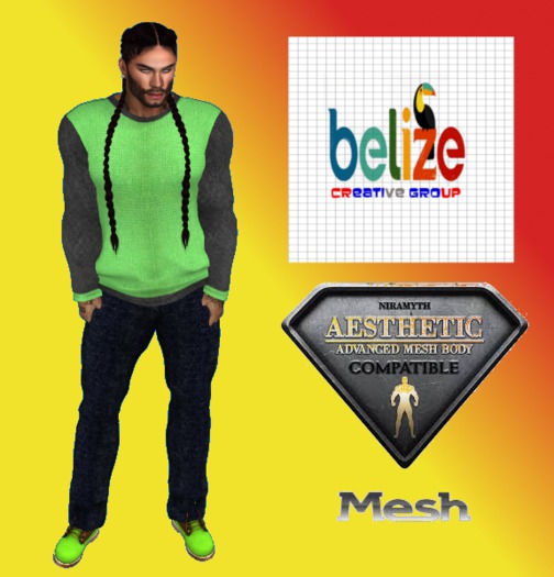 Green Candy - Aesthetic - Mesh