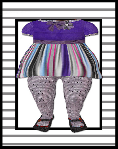 Pat A Kake! Fall For Purple Dress