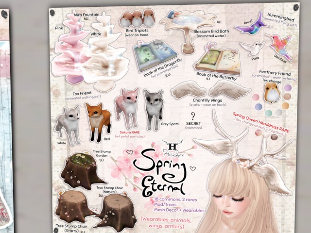 +Half-Deer+ Spring Eternal - Chantilly Wings (wear)