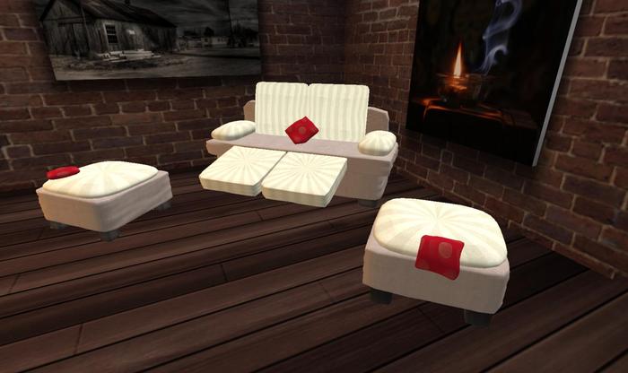 Sofa Relaxline white P&S Design
