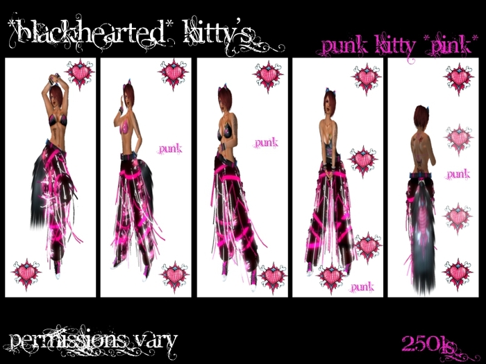 *BHK*Pink Punk Kitty****PROMO****PROMO****PRICE****