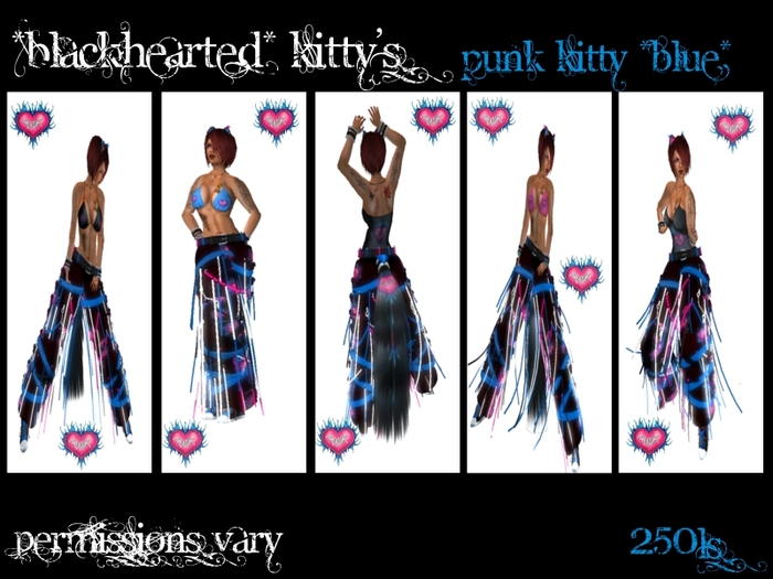 *BHK*Blue Punk Kitty******PROMO*****PROMO****PRICE