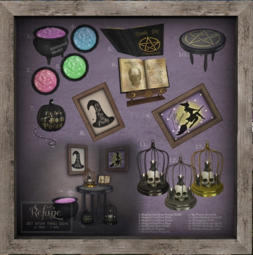 5. Refuge - Spellbook Worn RARE