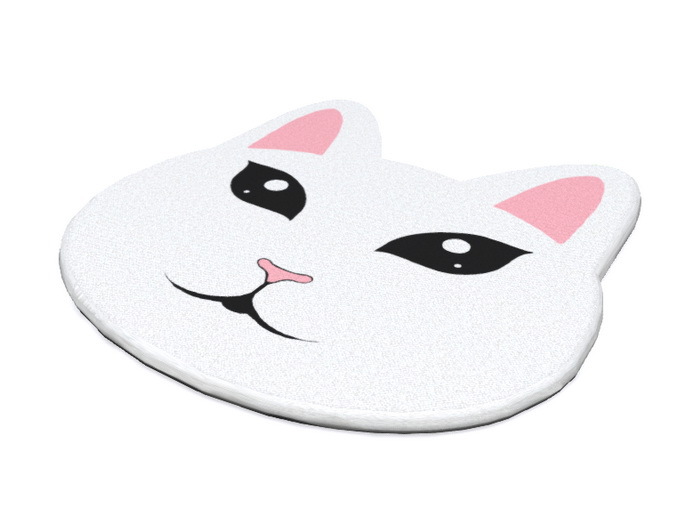 [Px] White Kitty Mat