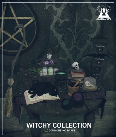 JCKLP / Witchy Collection Gacha / Skull Cloche