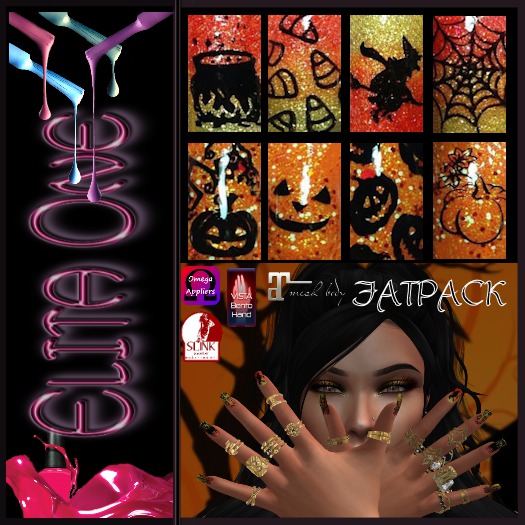 ~EO~ ORANGE HALLOWEEN 2017 FATPACK