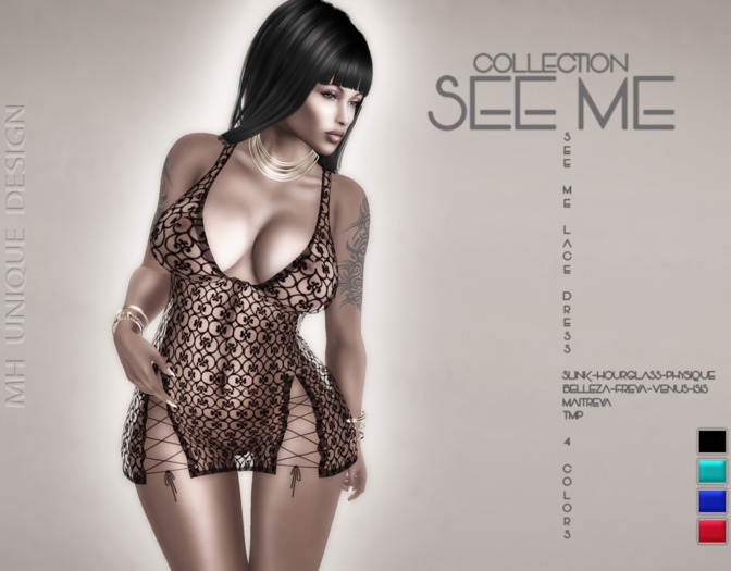 GIFT MH-See Me Dress Lace-Collection