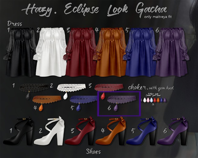 Hazy. Eclipse Look. Choker.6